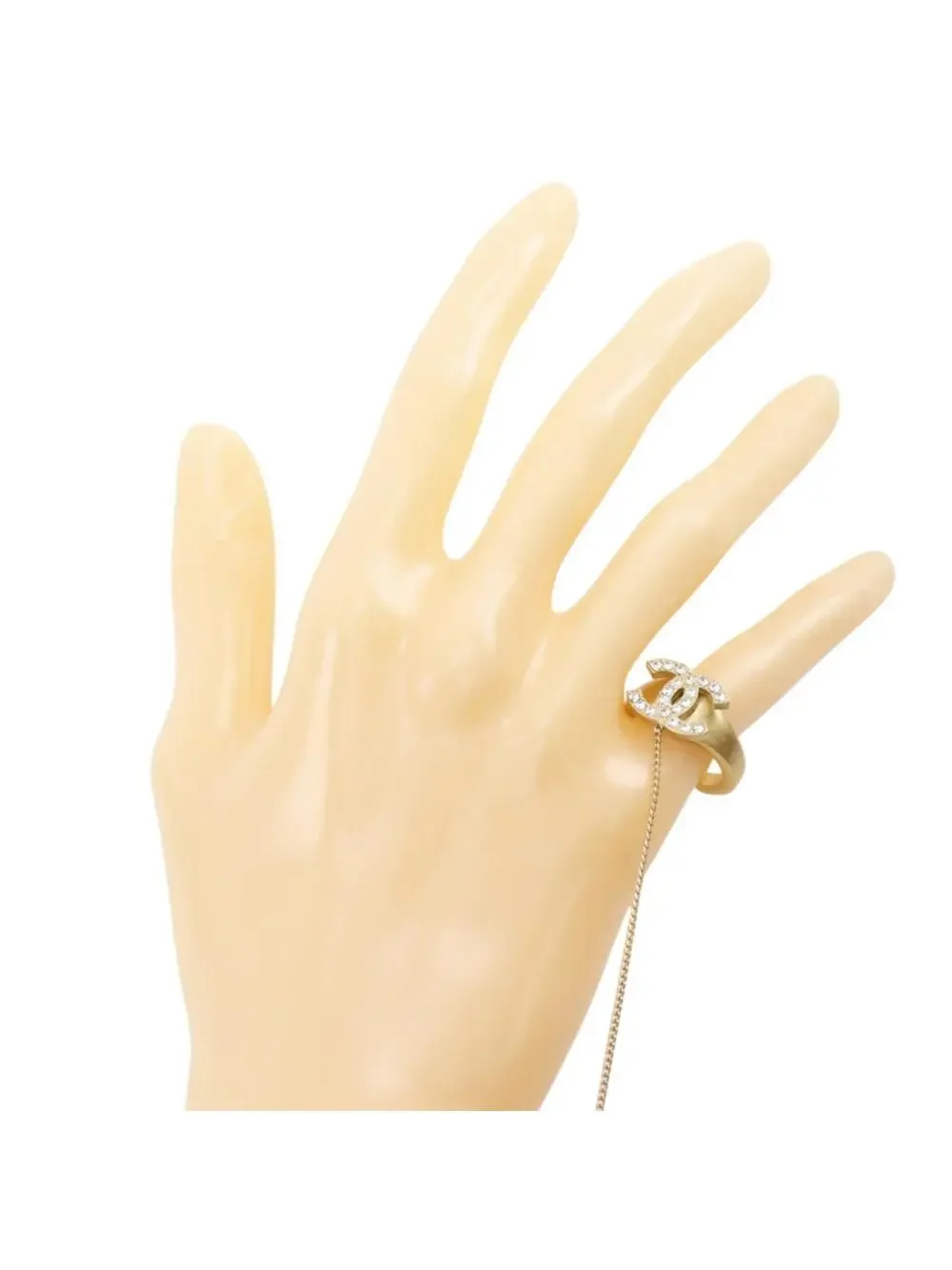 Chanel Cc Logo Ring Metal #287859C11B